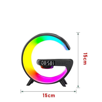 G Wireless Charger Stand Wecker Bluetooth Lautsprecher